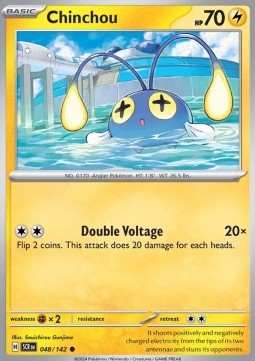 Chinchou - Stellar Crown (Common) [048]