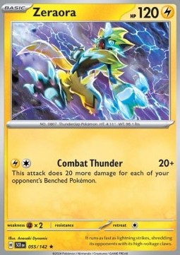 Zeraora - Stellar Crown (Rare) [055]