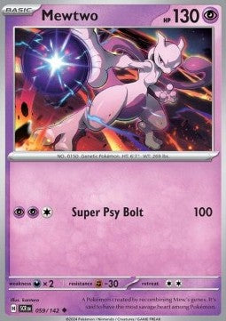 Mewtwo - Stellar Crown (Uncommon) [059]