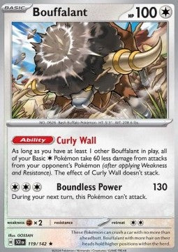 Bouffalant - Stellar Crown (Rare) [119]