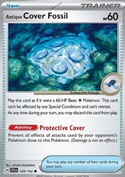 Antique Cover Fossil - Stellar Crown (Common) [129]