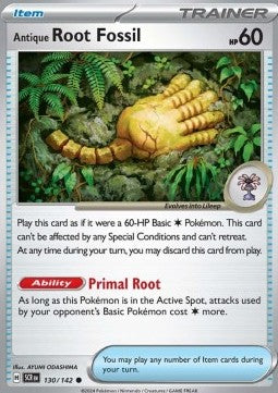 Antique Root Fossil - Stellar Crown (Common) [130]