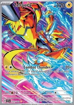 Zeraora - Stellar Crown (Illustration Rare) [SCR-151]