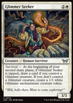 Glimmer Seeker - Duskmourn: House of Horror (Uncommon) [14]