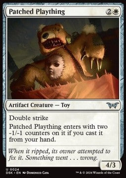 Patched Plaything - Duskmourn: House of Horror (Uncommon) [24]