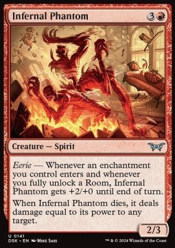 Infernal Phantom - Duskmourn: House of Horror (Uncommon) [141]