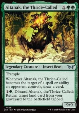 Altanak, the Thrice-Called - Duskmourn: House of Horror (Uncommon) [166]