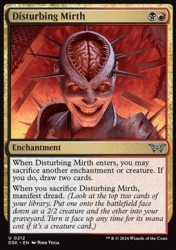 Disturbing Mirth - Duskmourn: House of Horror (Uncommon) [212]