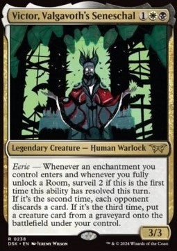 Victor, Valgavoth's Seneschal - Duskmourn: House of Horror (Rare) [238]