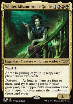 Winter, Misanthropic Guide - Duskmourn: House of Horror (Rare) [240]