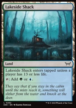 Lakeside Shack - Duskmourn: House of Horror (Common) [262]