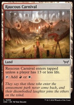 Raucous Carnival - Duskmourn: House of Horror (Common) [266]