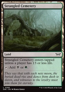 Strangled Cemetery - Duskmourn: House of Horror (Common) [268]