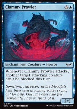 Clammy Prowler - Duskmourn: House of Horror (Common) [45]