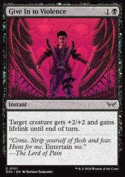 Give In to Violence - Duskmourn: House of Horror (Common) [101]