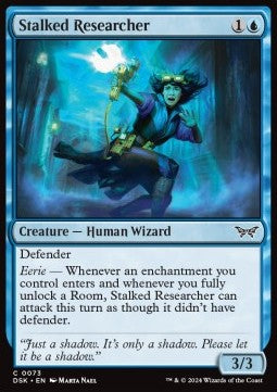 Stalked Researcher - Duskmourn: House of Horror (Common) [73]