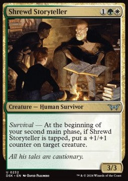 Shrewd Storyteller - Duskmourn: House of Horror (Uncommon) [232]