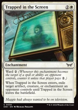 Trapped in the Screen - Duskmourn: House of Horror (Common) [36]