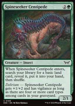 Spineseeker Centipede - Duskmourn: House of Horror (Common) [199]