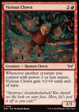 Vicious Clown - Duskmourn: House of Horror (Common) [163]