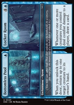 Bottomless Pool // Locker Room - Duskmourn: House of Horror (Uncommon) [43]