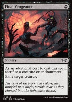 Final Vengeance - Duskmourn: House of Horror (Common) [99]