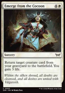 Emerge from the Cocoon - Duskmourn: House of Horror (Common) [5]