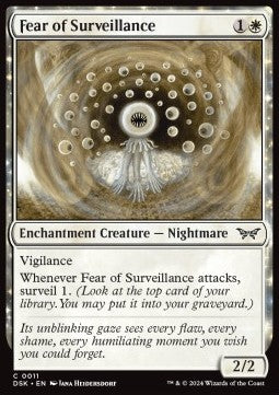 Fear of Surveillance - Duskmourn: House of Horror (Common) [11]