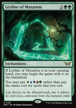 Leyline of Mutation - Duskmourn: House of Horror (Rare) [188]