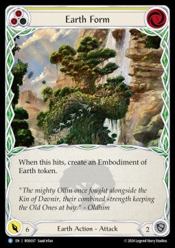 Earth Form (Yellow) (Regular) - Rosetta (Rare) [037]