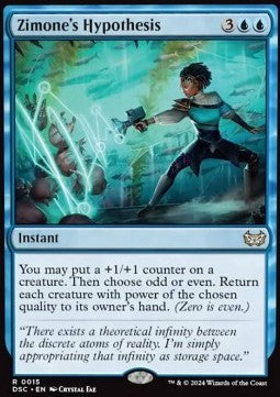 Zimone's Hypothesis - Commander: Duskmourn: House of Horror (Rare) [15]