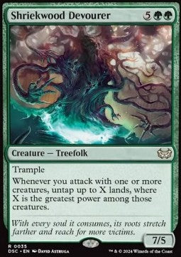 Shriekwood Devourer - Commander: Duskmourn: House of Horror (Rare) [35]