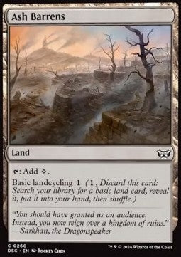 Ash Barrens - Commander: Duskmourn: House of Horror (Common) [260]