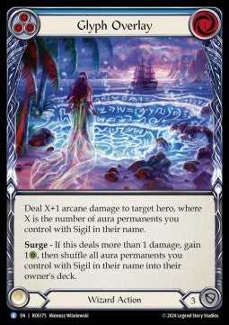 Glyph Overlay (Blue) (Regular) - Rosetta (Rare) [175]