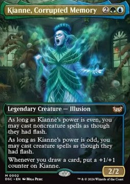 Kianne, Corrupted Memory - Commander: Duskmourn: House of Horror (Mythic) [2]