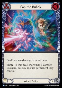 Pop the Bubble (Blue) (Regular) - Rosetta (Rare) [178]
