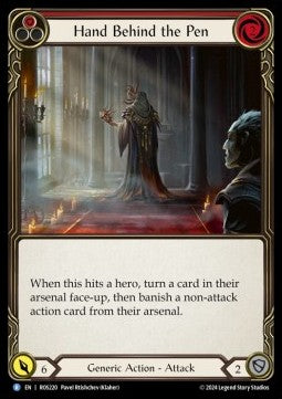 Hand Behind the Pen (Regular) - Rosetta (Rare) [220]