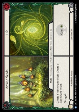 Arcane Seeds // Life (Regular) - Rosetta (Rare) [006]