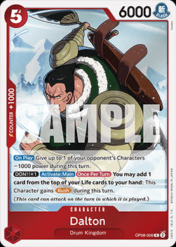 Dalton (OP08-008) - Two Legends (Rare) [008]