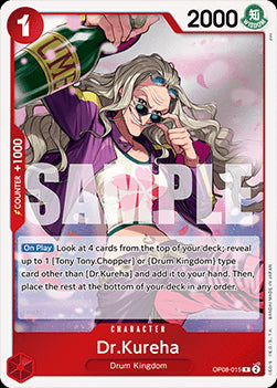 Dr.Kureha (OP08-015) (V.1) - Two Legends (Rare) [015]