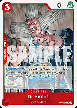 Dr.Hiriluk (OP08-016) - Two Legends (Rare) [016]