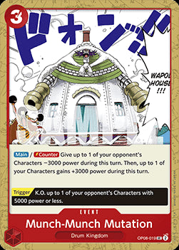 Munch-Munch Mutation (OP08-019) - Two Legends (Uncommon) [019]