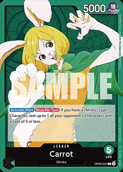Carrot (OP08-021) (V.1) - Two Legends (Leader) [021]