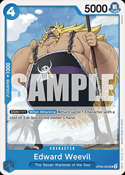 Edward Weevil (OP08-042) - Two Legends (Uncommon) [042]