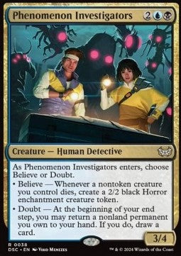 Phenomenon Investigators - Commander: Duskmourn: House of Horror (Rare) [38]