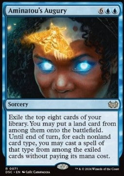 Aminatou's Augury - Commander: Duskmourn: House of Horror (Rare) [71]