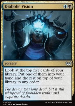 Diabolic Vision - Commander: Duskmourn: House of Horror (Uncommon) [87]