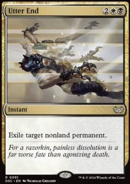 Utter End - Commander: Duskmourn: House of Horror (Rare) [91]