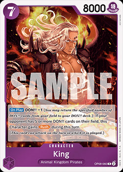 King (OP08-060) - Two Legends (Rare) [060]