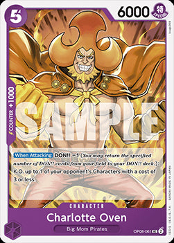 Charlotte Oven (OP08-061) - Two Legends (Uncommon) [061]